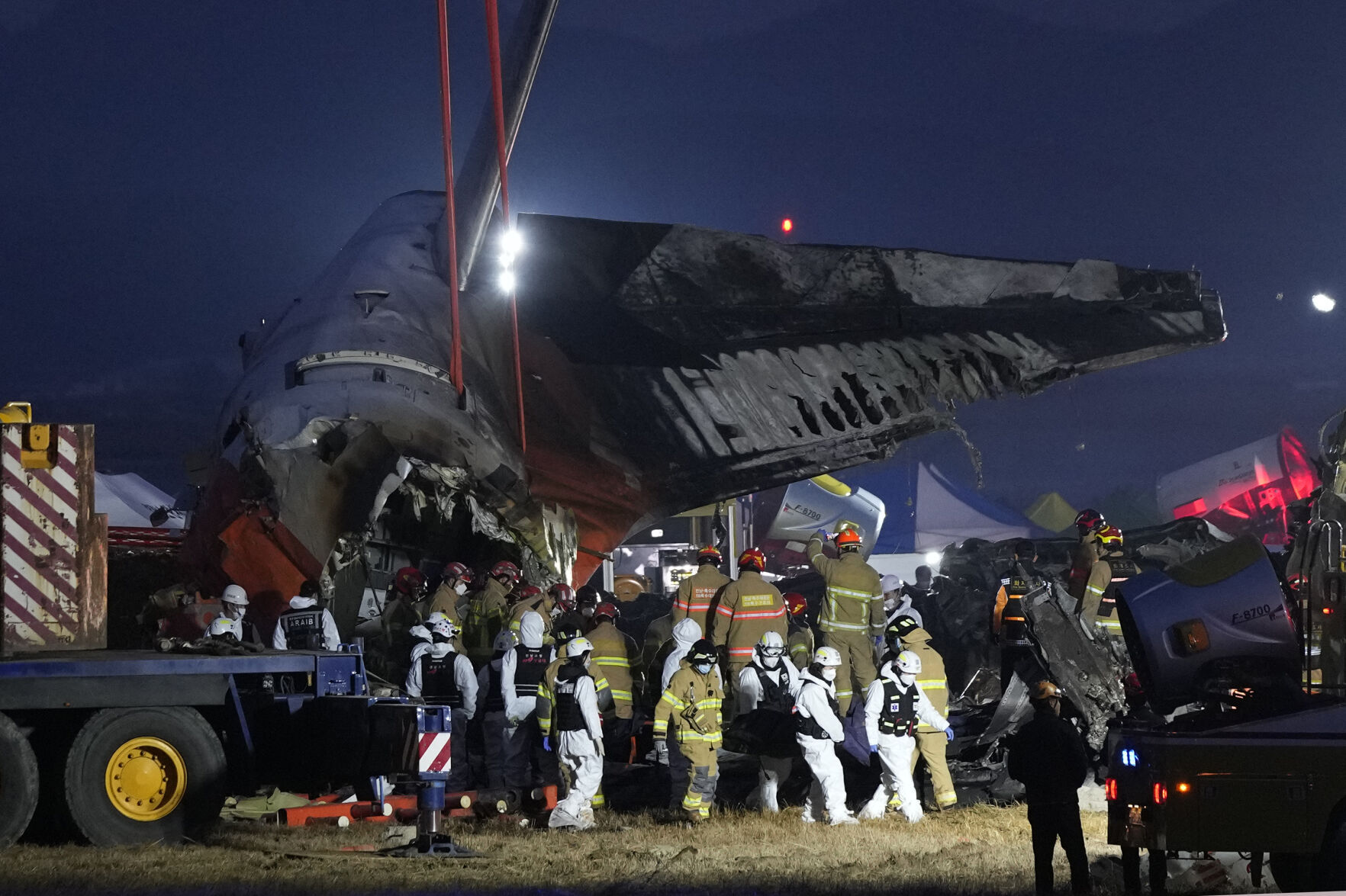 APTOPIX South Korea Plane Fire